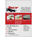 Tomcat Super Hold Glue Traps Mouse Size For Mice, Cockroaches, Spiders, And Scorpions, Ready-To-Use, 4 Traps | For Mice, Cockroaches, Spiders, And Scorpions, Ready-To-Use