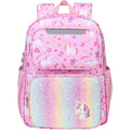 Kids Backpack For Girls Kindergarten - 15 Inch School Bag | For Prek-2Nd Grade Kids Ages 4-7, Fits Folders, Insulated Pocket For Lunch And Snacks, Comfy Padded Straps, Pink Unicorn