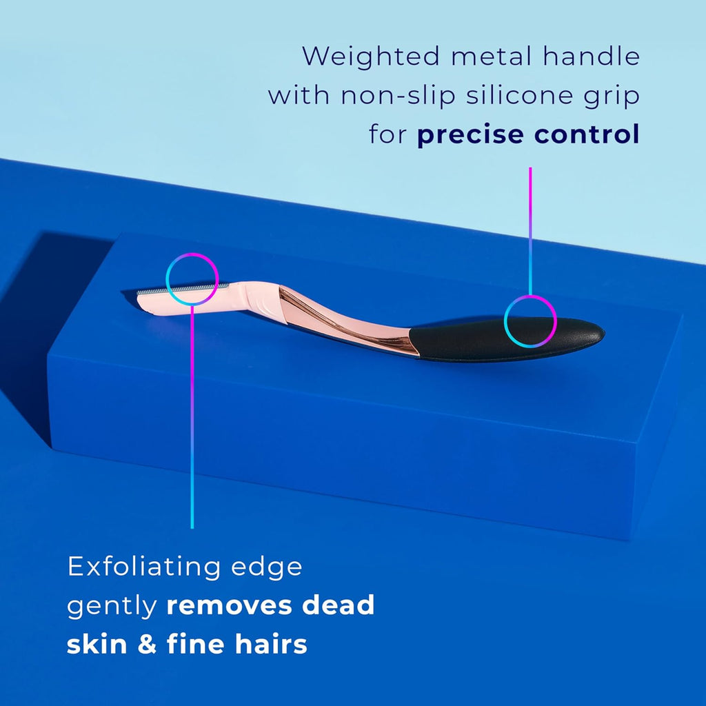 Schick Hydro Silk Dermaplaning Wand Refill Blades, 3ct Dermaplane Microblades for Face
