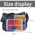 ELDA Crossbody Bags For Women Pocketbooks Soft PU Leather Purses and Handbags Multi Pocket Shoulder Bag
