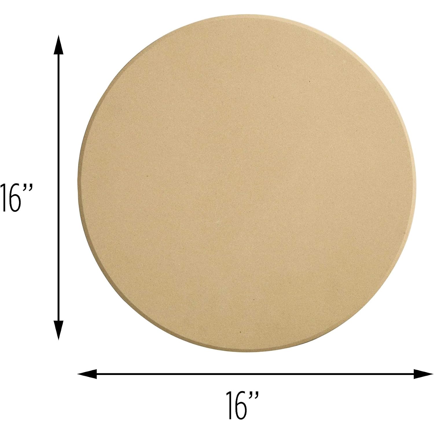 Old Stone Round Pizza Stone, 16-Inch