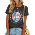 4th of July Shirts for Women Spilling The Tea Since 1773 Shirt Patriotic American Top History Teacher Tee