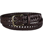 Tommy Hilfiger Men'S Fully Adjustable Leather Braided Belt, Classic Strap For Jeans, Khakis & Dress Pants