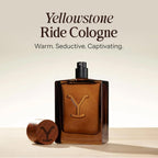 Tru Western Yellowstone Ride Men’s Handcrafted Cologne Spray for Men, Raw Bergamot, Smoked Whiskey, Charred Vanilla & Rough‑Cut Tobacco, 3.4 fl oz (100 ml)