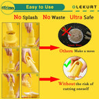 Corn Cob Stripper Tool, Corn Peeler For Corn On The Cob (Yellow)