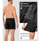 Bamboo Cool Mens Boxers Durable Comfortable Boxer Shorts For Men Loose Ultra-Soft Men'S Underwear (3 Or 5 Pack)
