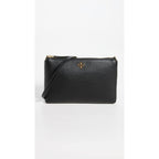 Tory Burch Women's Mercer Pebbled Wallet Crossbody