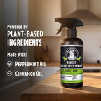 Grandpa Gus'S Rodent Repellent Spray, Natural Peppermint Oil, 16 Fl Oz | Peppermint Oil Spray For Rodents & Mice, Non-Staining Formula, For Cars, Rvs, Garages & Indoor Spaces, Kid & Pet Safe