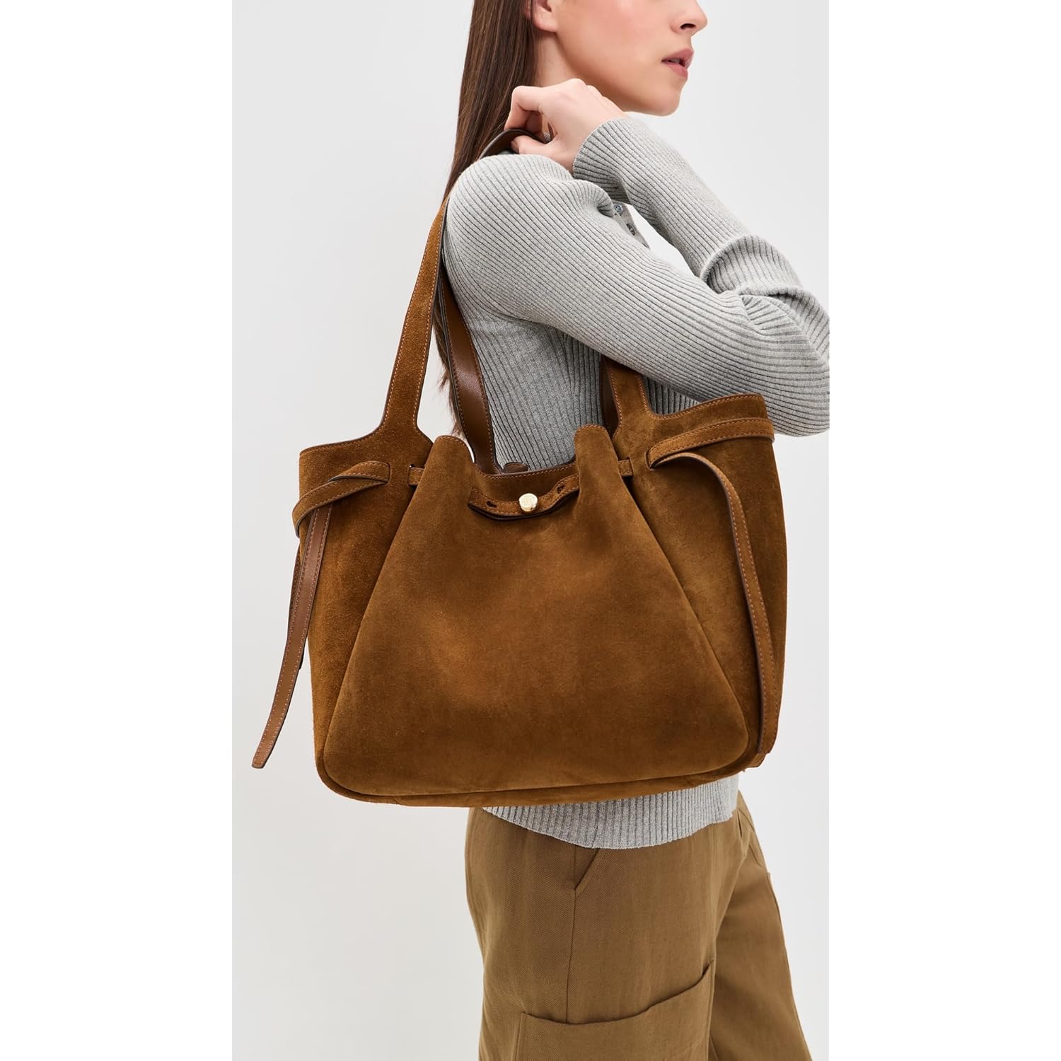 Tory Burch Women's Romy Suede Tote Bag