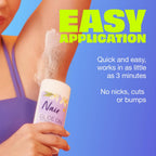 Nair Glide On Hair Removal Cream, Arm, Leg, and Bikini Hair Remover, Depilatory Cream, 3.3 Oz Stick