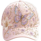 Garden Morning Cap For Women 2026 Limited Edition, Adjustable Baseball Cap With Honeybee Wildflower Botanical