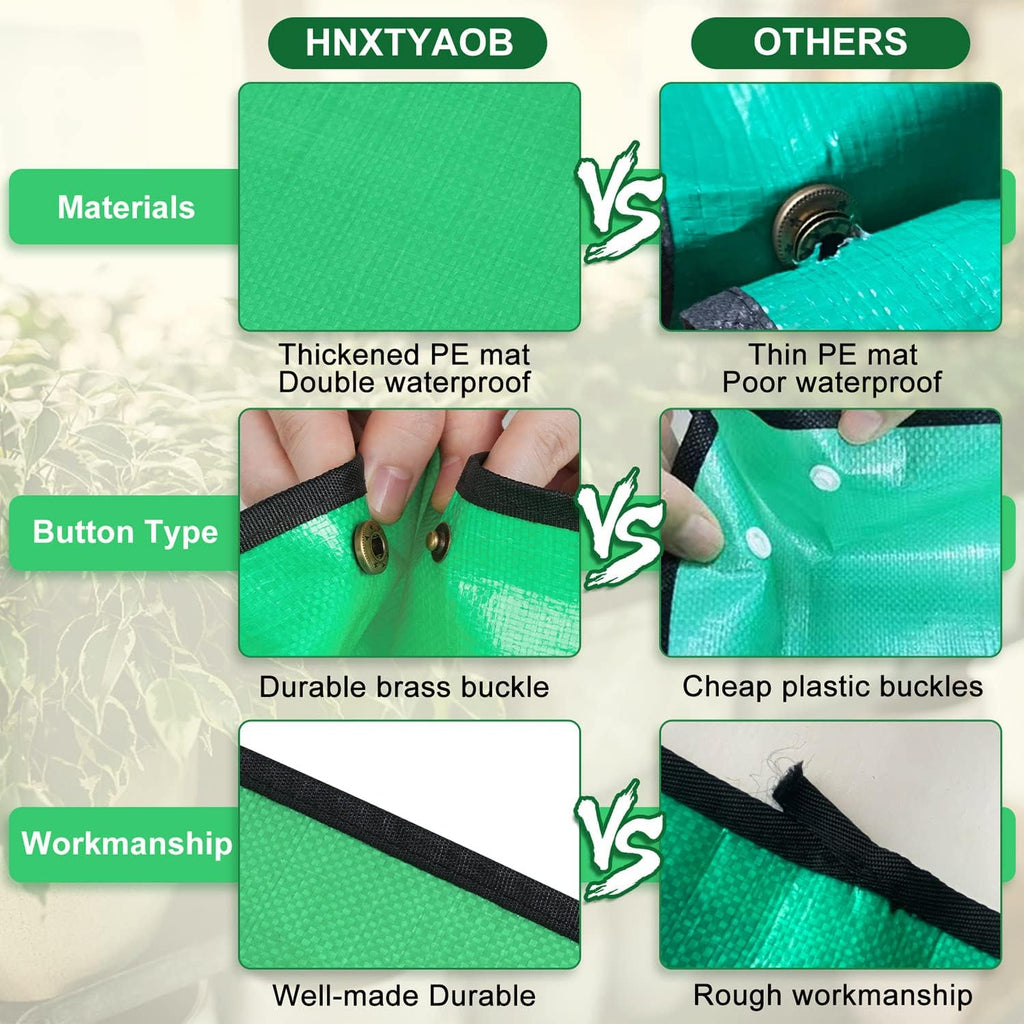 Hnxtyaob Repotting Mat For Indoor Plant Transplanting And Mess Control 27"X 27" Thickened Waterproof Potting Tray Foldable Succulent Potting Mat Portable Gardening Mat Garden Gifts For Women & Men