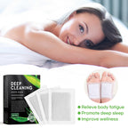 Deep Cleansing Foot Pads: Bamboo Wood Ginger Foot Patches for Promoting Daily Relaxation and Sleeping 30 Packs