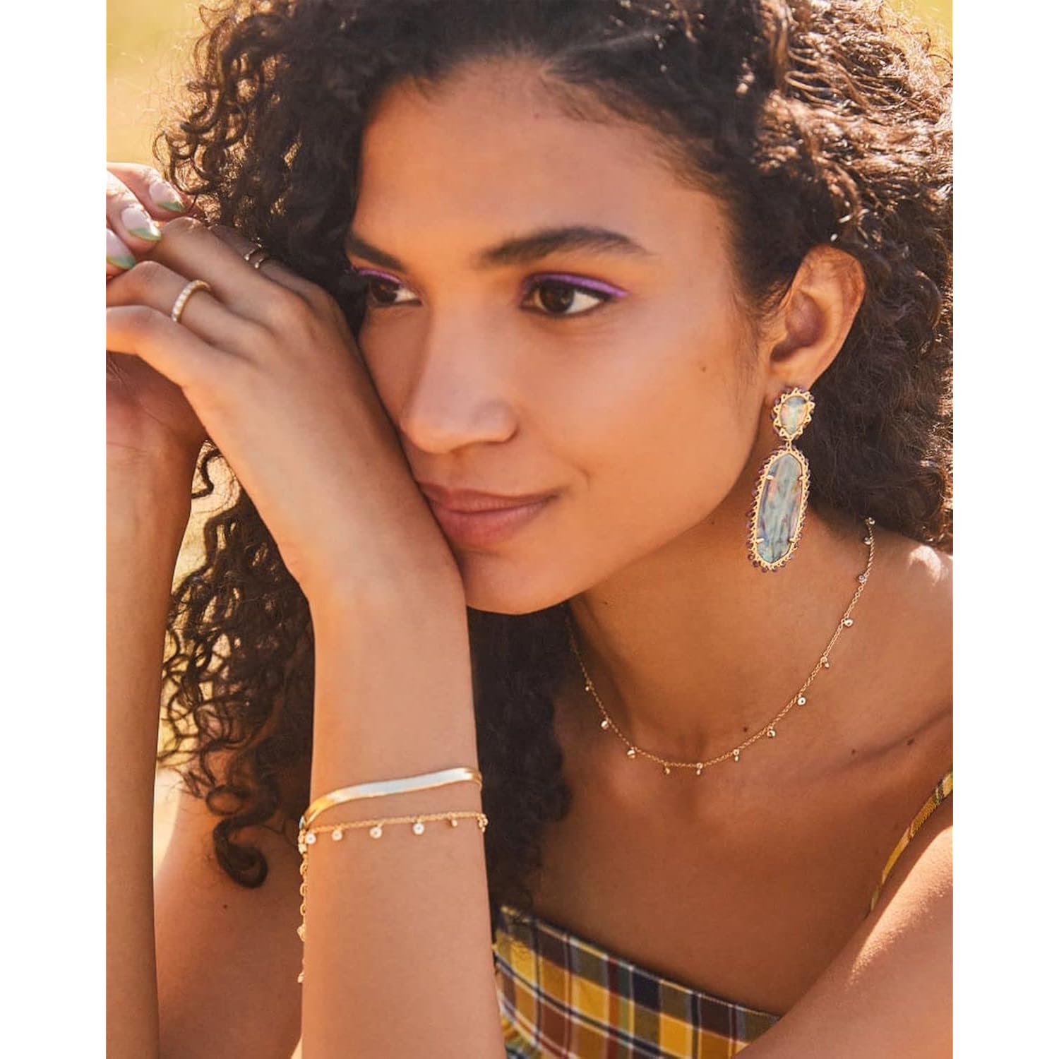 Kendra Scott Ameila Chain Necklace, Fashion Jewelry for Women