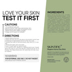Skintific Mugwort Clay Stick Mask For Face, Redness Soothing & Breakout Control With Centella And Salicylic Acid, Gentle Exfoliating, Vegan Skincare, Wash-Off Facial Mud Mask