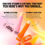 Peace Out Retinol Eye Stick, Under Eye Treatment For Hydration, Fine Lines & Wrinkles, With Encapsulated Retinol, Peptides & Squalane For Smoother Looking Under Eyes, 0.14 Oz