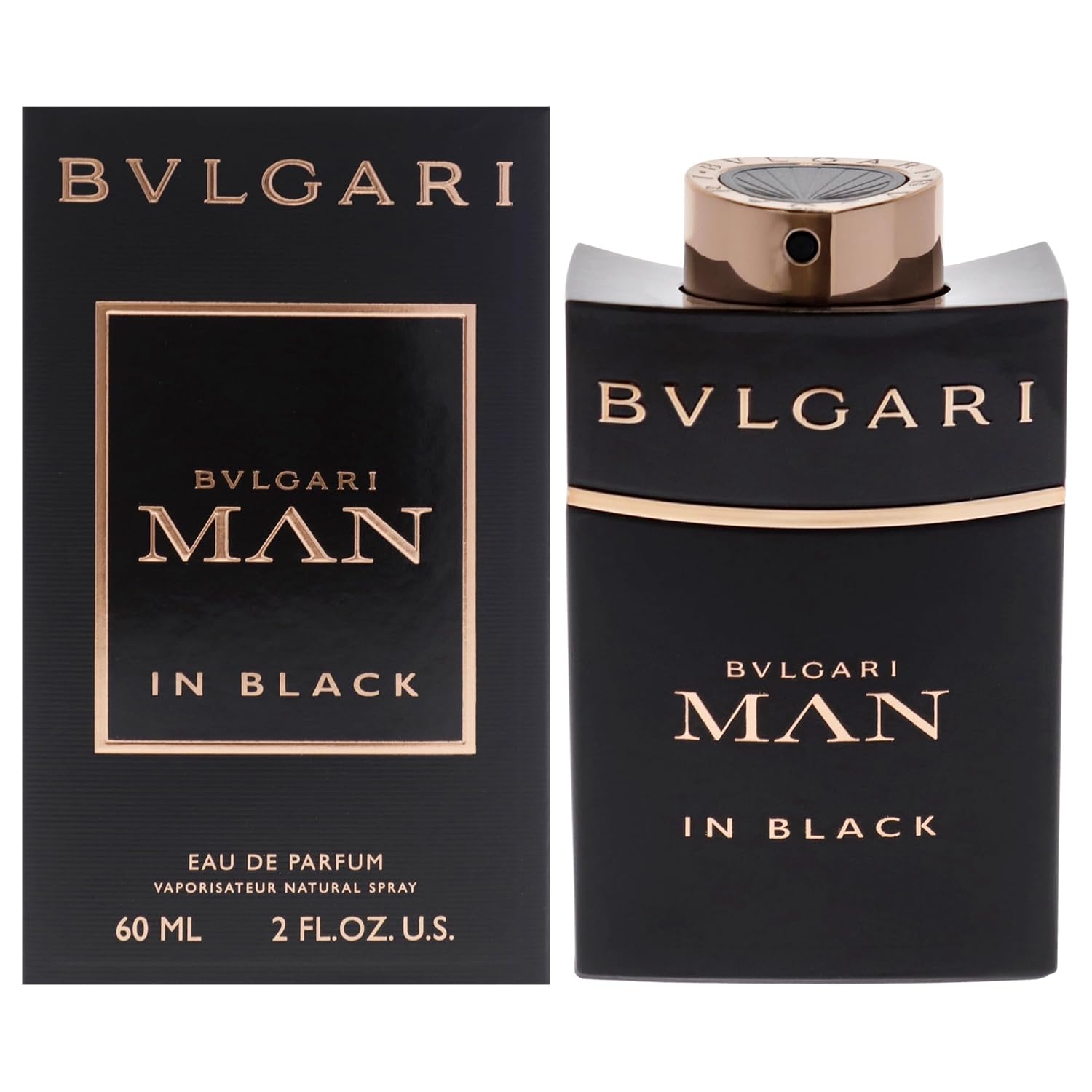 Bvlgari Man In Black Eau De Parfum Spray, 2 Ounce