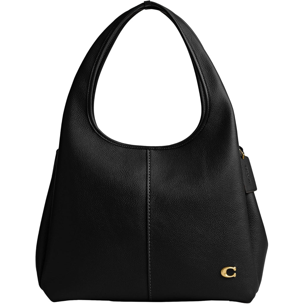 COACH womens Polished Pebble Leather Lana Shoulder Bag