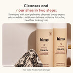 Hims Thick Fix Shampoo & Conditioner Set - Saw Palmetto For Healthy Hair Growth & Thickening - Scalp Cleansing - Vegan, Sulfate-Free & Cruelty-Free - Eucalyptus Scent, 6.4 Fl Oz