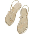 Gorglitter Women'S Summer Sandals 2026 Strappy Slingback Flats Dressy Cute Beach Vacation Slides
