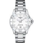 Tissot Unisex Tissot Seastar 1000 36Mm 316L Stainless Steel Case Quartz Watch, Grey, Stainless Steel, 18 (T1202101101100)