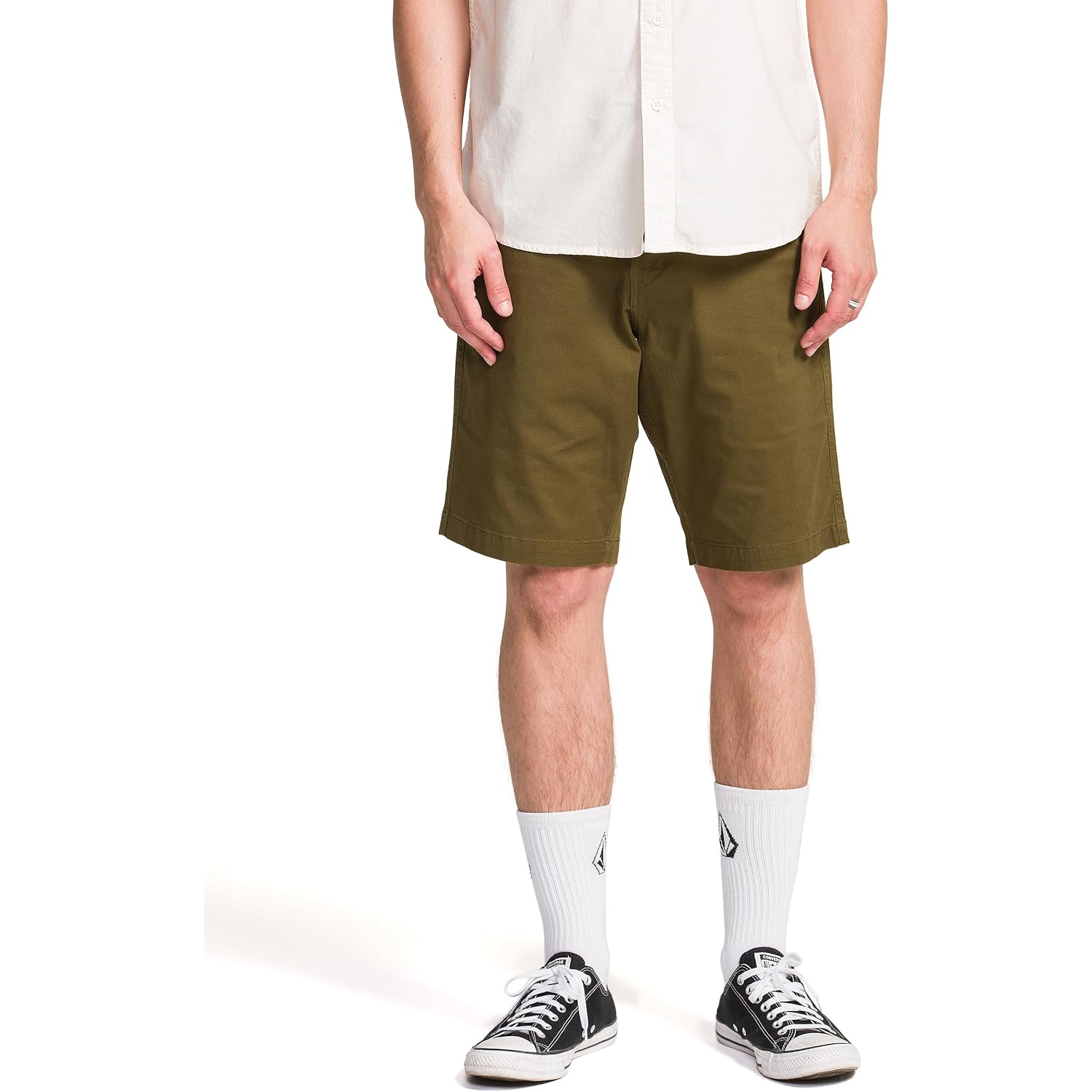Volcom Men'S Road Trip Stretch Twill 20" Chino Short