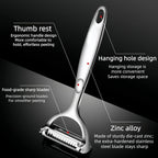 Multifunction Vegetable Peeler Julienne Peeler For Kitchen | Stainless Steel 2 In 1 Julienne Vegetable Peeler For Potato ，Cabbage，Carrot，Cucumber，Fruit