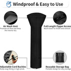 Waterproof Patio Heater Covers With Zipper And Storage Bag,