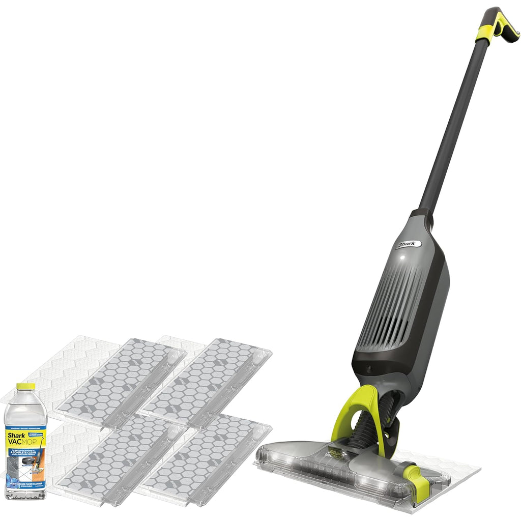 Shark Vacmop Cordless Vacuum & Spray Mop, Gray, Vm252