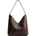 Portland Leather Goods Naomi Shoulder Bag – Handmade Slouchy Bag with Adjustable Crossbody Strap & Secure Magnetic Closure