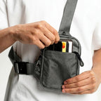Travel Sling Bag For Men & Women - Small Water Resistant Crossbody Multipocket Chest Bag With Anti-Theft