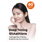 Bewants Deep Toning Glutathione Eye Serum Patch | Korean Retinol And Caffeine Eye Patches | Advanced Glutathione Skincare Gel Patch | 60 Undereye Mask Patches