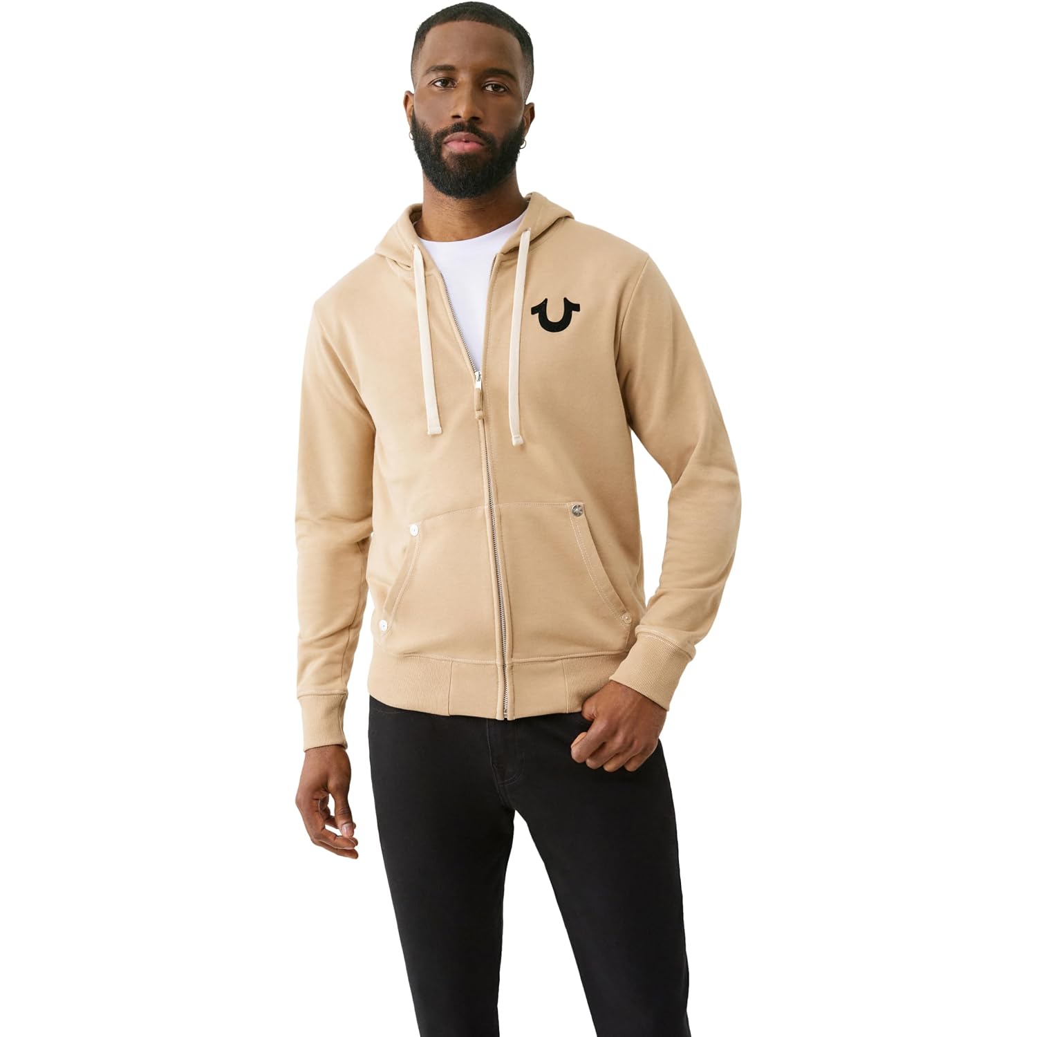 True Religion Men’S Buddha Logo Zip Hoodie – Hoodies For Men, Men’S Fashion Hoodies & Sweatshirts