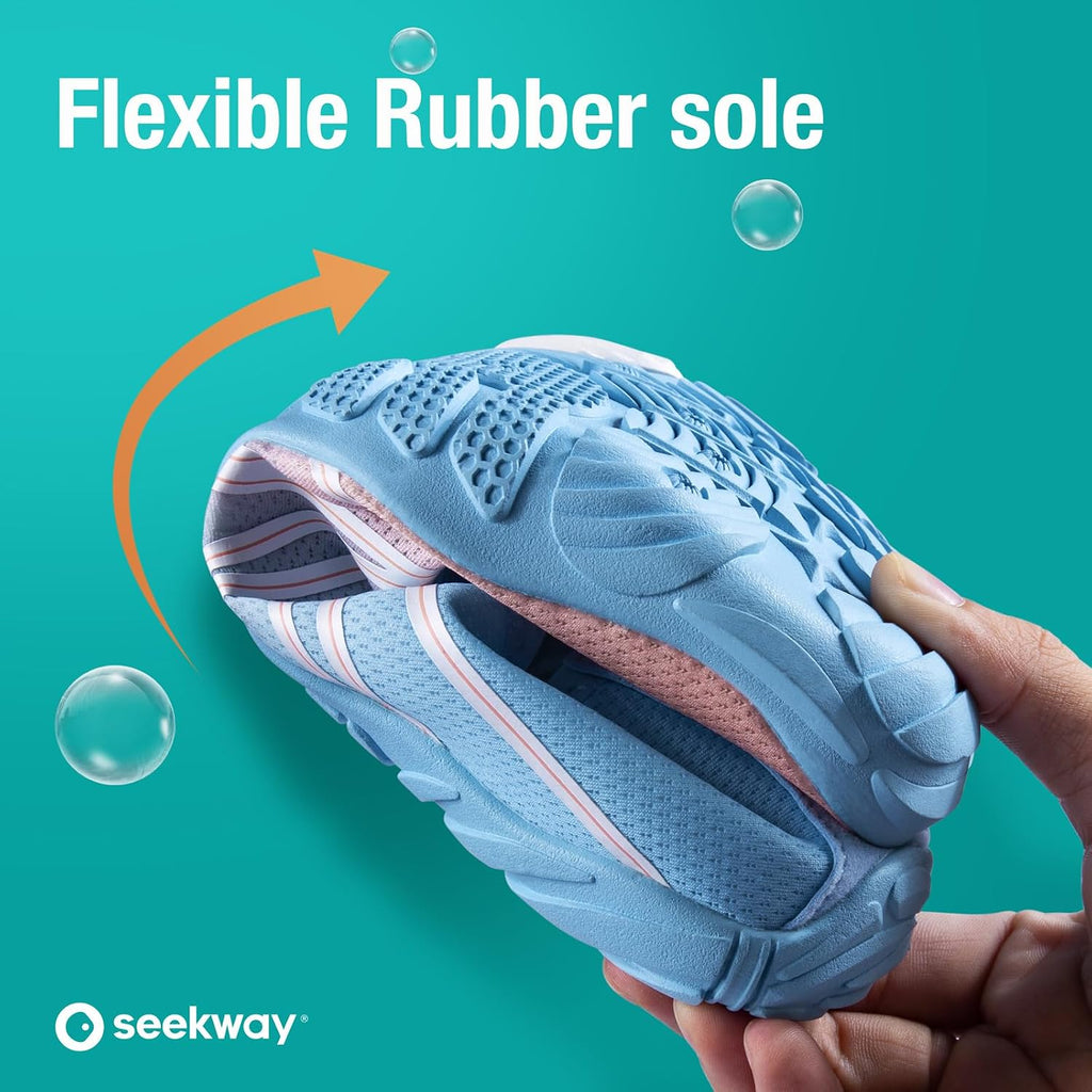 Seekway Water Shoes Men Women Adult Quick-Dry Aqua Sock Barefoot For Beach Swim River Pool Lake Hiking Kayaking Surfing