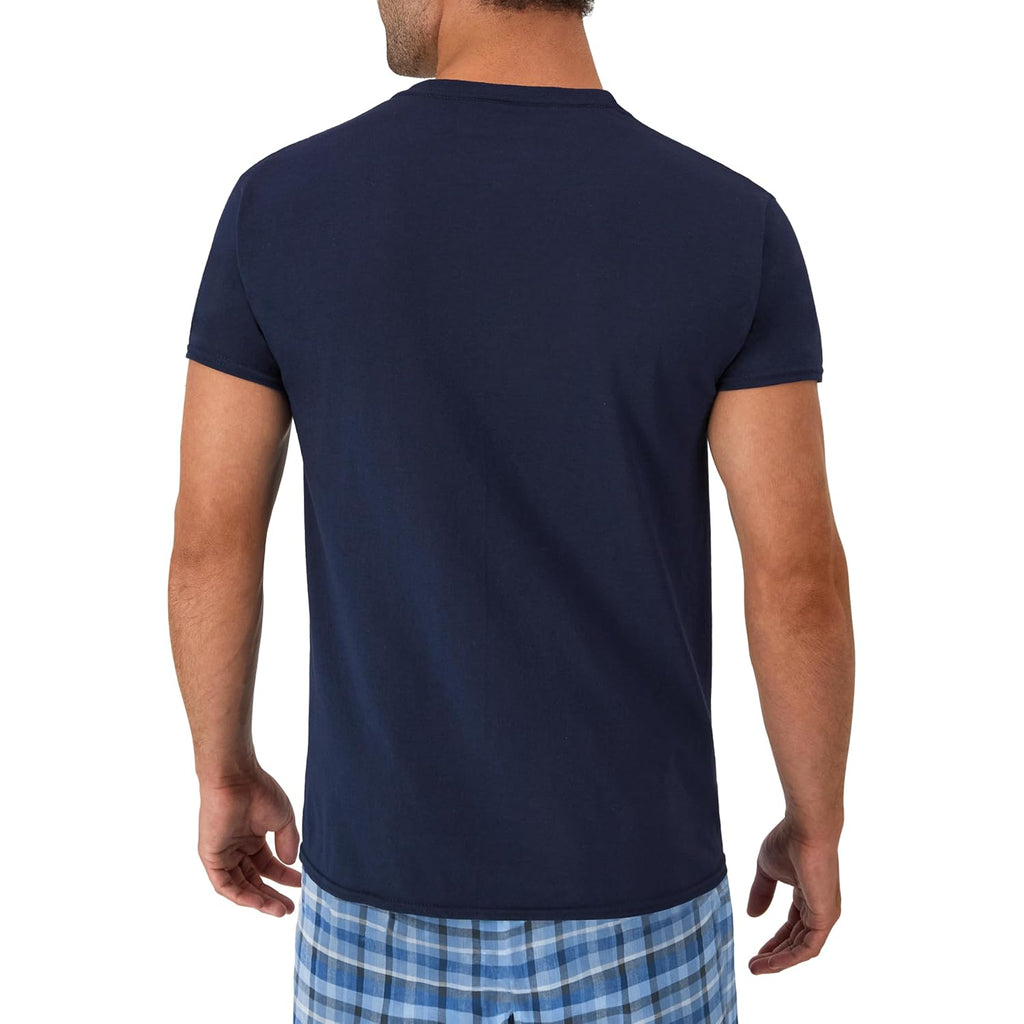 Hanes Men'S Pocket T-Shirt Pack, 6-Pack, Cool & Breathable Cotton Tees, Stay-Tucked Undershirts For Men