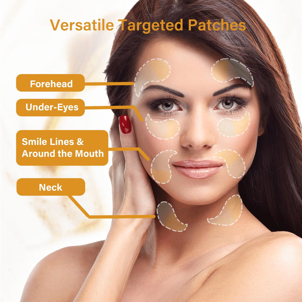 Gold Cucumber Under Eye Patches - 60 Pcs Hydrogel Eye Mask For Dark Circles & Wrinkles, With Collagen, Hyaluronic Acid & Castor Oil - Hydrating & Smoothing Treatment Gift Set For Men & Women