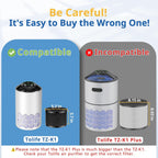 2 Pack Tz-K1 Replacement Filter Compatible With Tolife Tz-K1 Air Puri-Fier, Mk01 Mk06, Freaire Kn6391 Air Purifiers And Voopnu Dh-Jh12 Air Purifier, 3-In-1 Hepa High-Efficiency Activated Carbon Filter