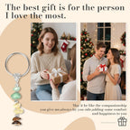 Crystal Healing Keychain Gift Set for Women