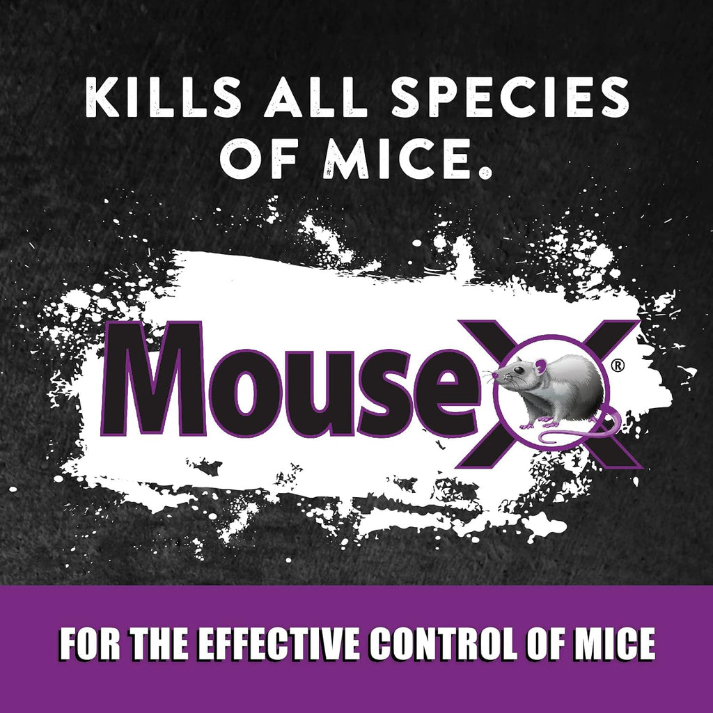 Mousex Rodent Control Bait Pellet Throw Packs For Rats & Mice – Poison Free, Pet Safe | Indoor & Outdoor Use Pellets |6 Throw Packs