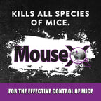 Mousex Rodent Control Bait Pellet Throw Packs For Rats & Mice – Poison Free, Pet Safe | Indoor & Outdoor Use Pellets |6 Throw Packs