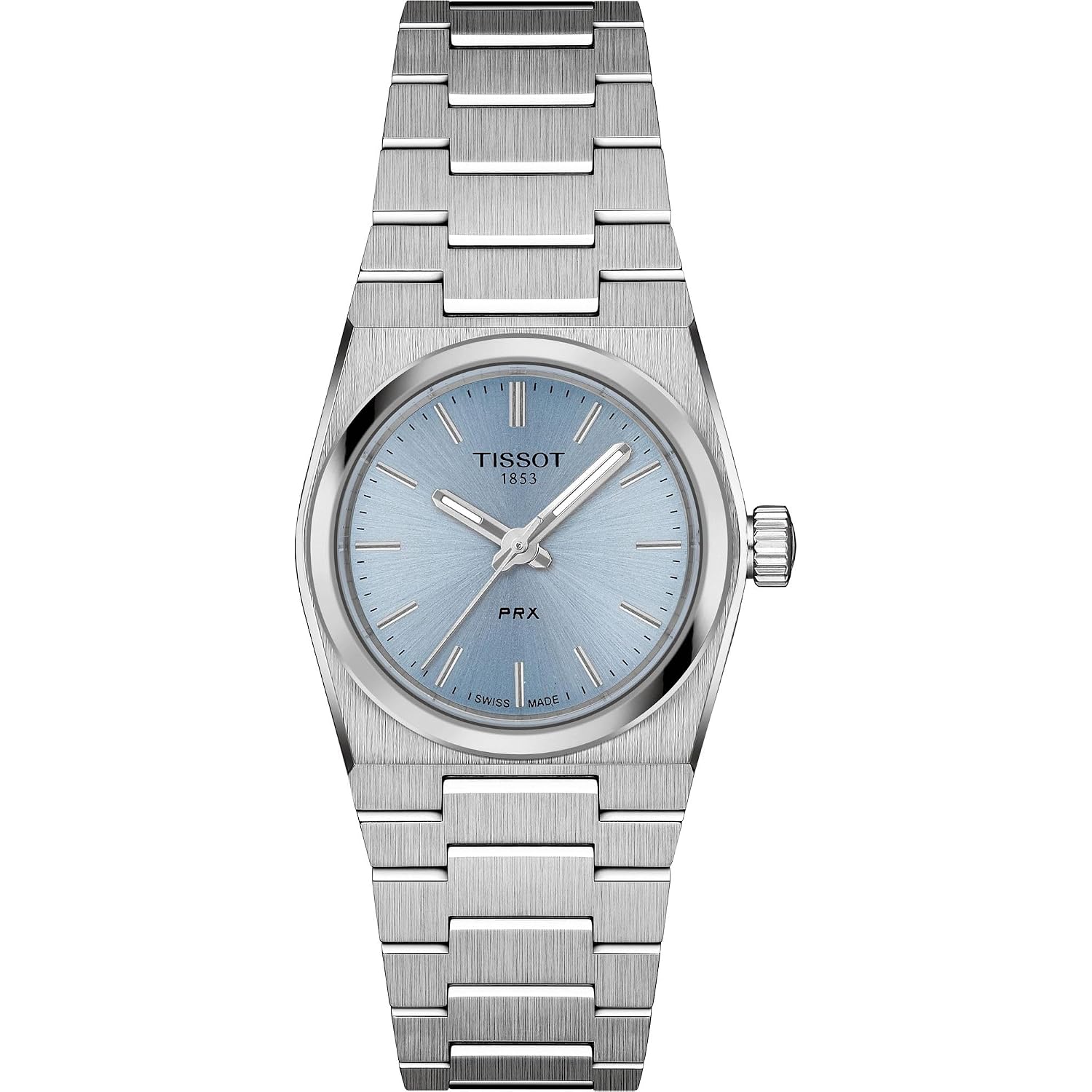Tissot Prx Quartz 25Mm, Swiss Quartz Watch For Women, Stainless Steel Case, T1370101135100