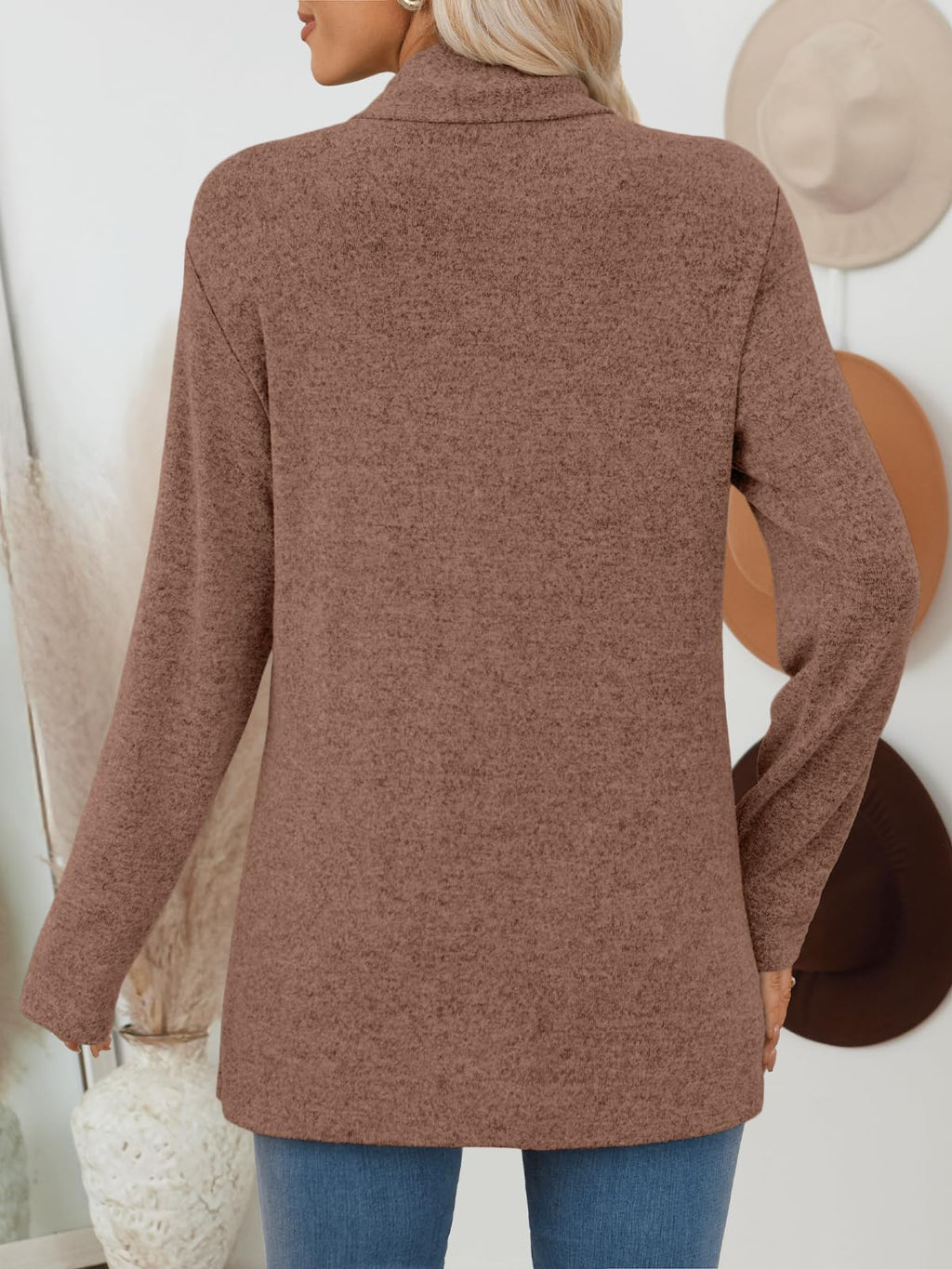 LILLUSORY Cardigan for Women Lightweight Cardigans Fall Fashion Outfits | Open Front Long Cardigan with Pockets, Business Casual Travel Outfits