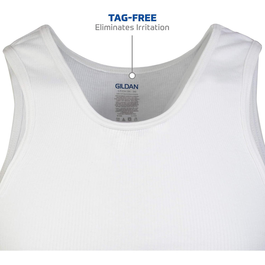 Gildan Men'S A-Shirts Tanks Multipack