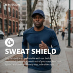 MISSION Cooling UPF Performance Hat - Unisex One Size Cap for Workouts, Golf & Running - Sweat & Water Activated Technology