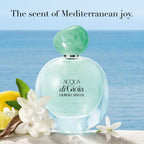 Armani Beauty – Acqua di Gioia Eau de Parfum – Women's Perfume Travel Set ($111 Value) – Full Size (1.0 Fl Oz) & Travel Size (0.3 Fl Oz) Perfumes