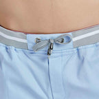 Justsun Mens Shorts Casual Classic Fit Cotton Summer Beach Shorts With Elastic Waist And Pockets