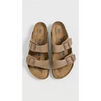 Birkenstock Unisex Arizona Soft Footbed Sandal, Tobacco Oiled Leather, 41 M Eu/10-10.5 B(M) Us Women/8-8.5 B(M) Us Men
