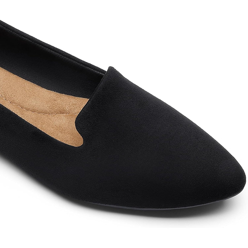 Dream Pairs Women'S Pointed Toe Slip-On Dressy Flat Shoes Comfortable Business Casual Dress Shoes For Office Work