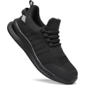 Steel Toe Shoes For Men And Women Comfortable Lightweight Work Safety Shoes Puncture Proof Slip Resistant Indestructible Sneakers Construction Work Utility