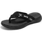 Dream Pairs Women'S Arch Support Flip Flops Comfortable Thong Sandals